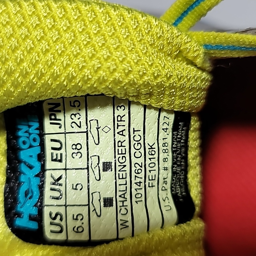 Hoka One One W Challenger ATR 3 Size US 6.5 EU 38 - Picture 12 of 14